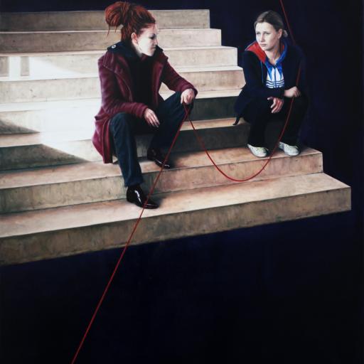 Brigitte Stenzel. Stairway to somewhere. Lydia Thomas und Brigitte Stenzel