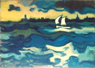 kleines Segelboot